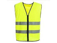 Yellow safety jacket